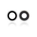 CRISTAL DE CAMARA CON ANILLO IPHONE 12/12 MINI (AFTERMARKET PLUS) (BLANCO)