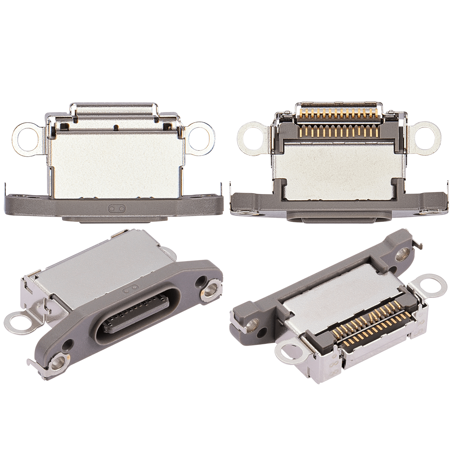 PIN DE CARGA IPHONE 15 PRO / 15 PRO MAX (TITANIO NATURAL)