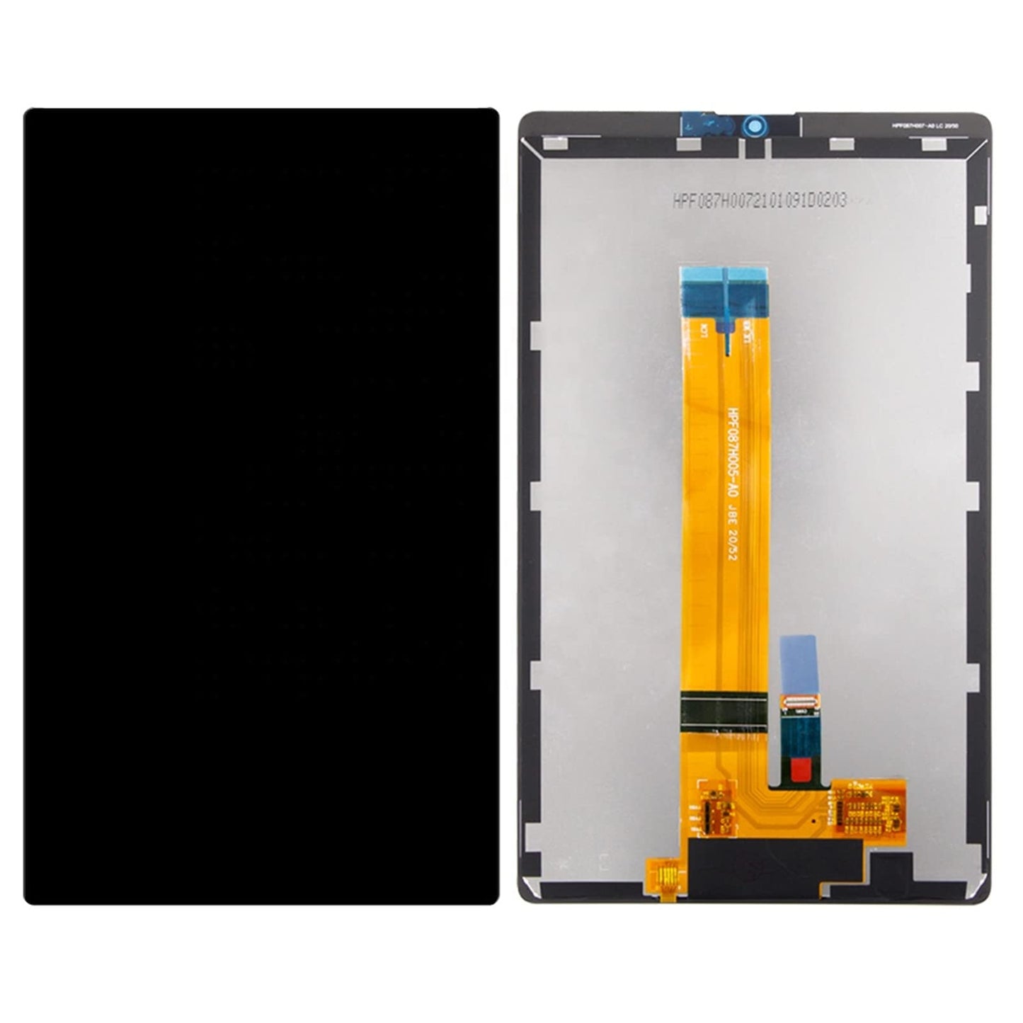 DISPLAY LCD SIN MARCO SAMSUNG GALAXY TAB A7 LITE 8.7 (2021) (T225 / T227) (VERSIîN 4G) (RENOVADO) (NEGRO) "