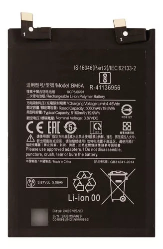 BATERIA XIAOMI REDMI NOTE 11 PRO 5G
