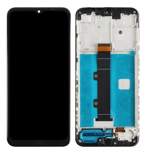 PANTALLA LCD CON MARCO MOTOROLA MOTO G20 (XT2128 / 2021) (REFURBISHED) (NEGRO)