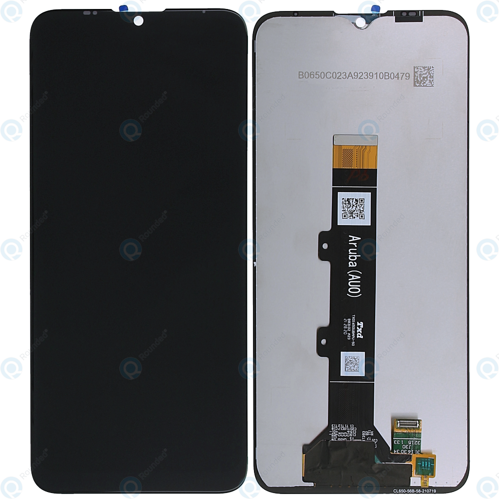 PANTALLA LCD SIN MARCO MOTOROLA MOTO E20 (XT2155 / 2021) (REFURBISHED) (NEGRO)
