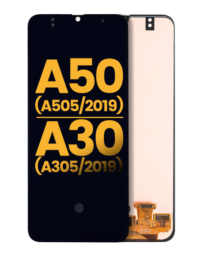 PANTALLA OLED SIN MARCOPARA SAMSUNG GALAXY A50 (A505 / 2019) / A30 (A305 / 2019) (TODOS LOS MODELOS) (REFURBISHED) (TODOS LOS COLORES)