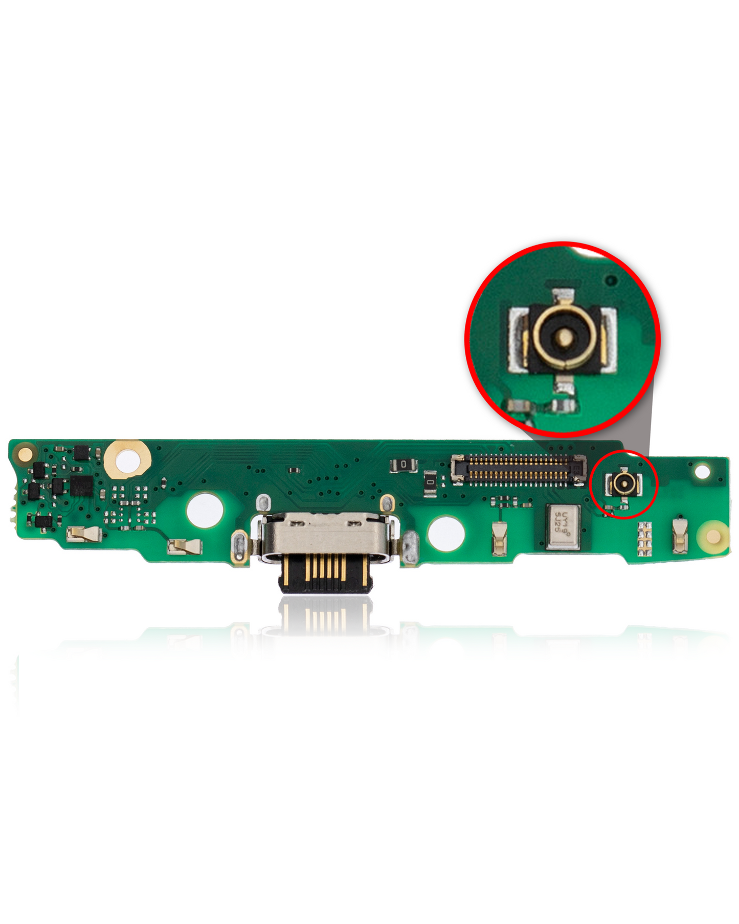 PUERTO DE CARGA CON PLACA PARA MOTOROLA MOTO G7 POWER (XT1955 / 2019) / G7 SUPRA (XT1955-5 / 2019) (VERSIÌ?N INTERNACIONAL)