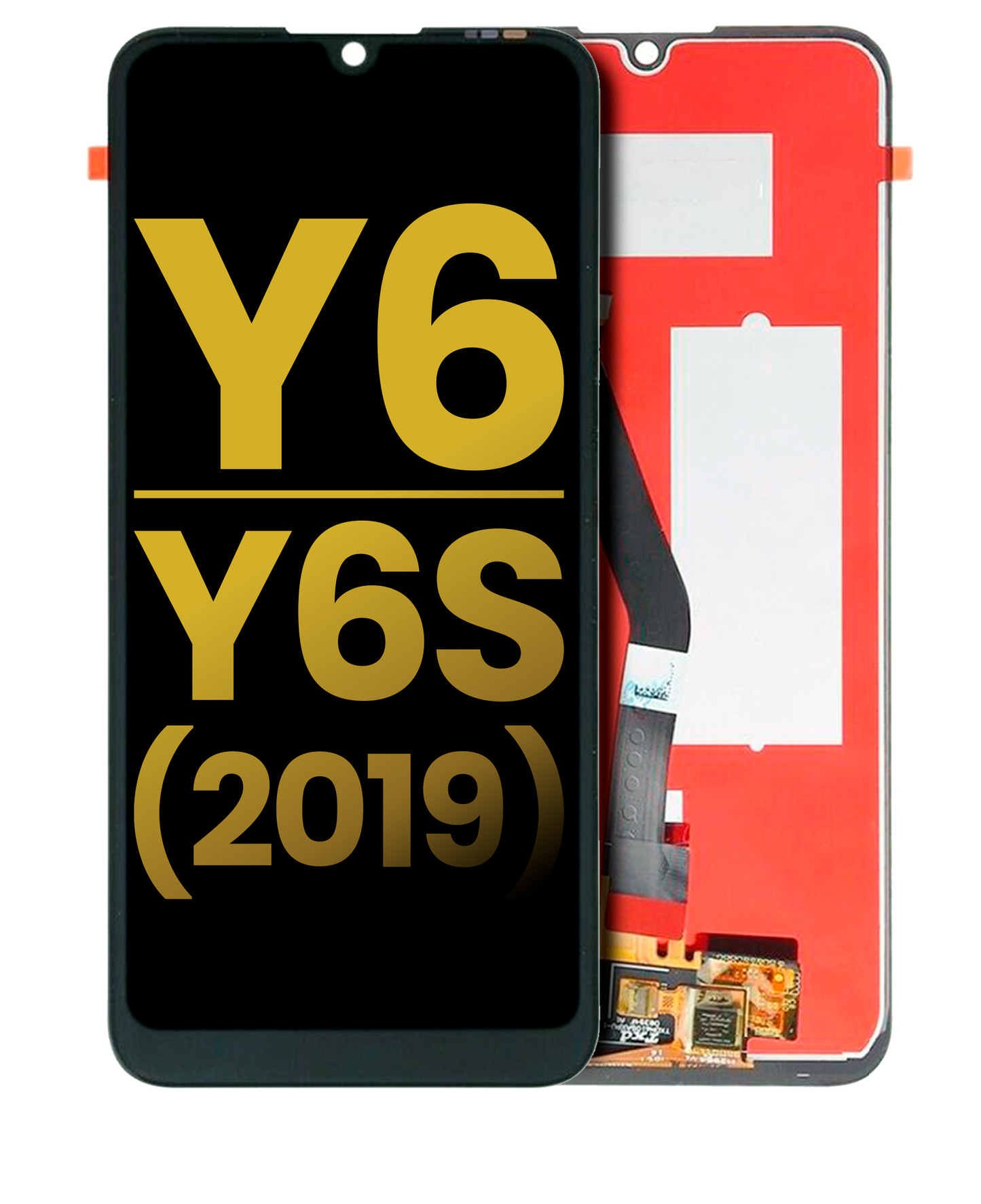 PANTALLA SIN MARCO HUAWEI Y6 / Y6S (2019) (REFURBISHED) (TODOS LOS COLORES)