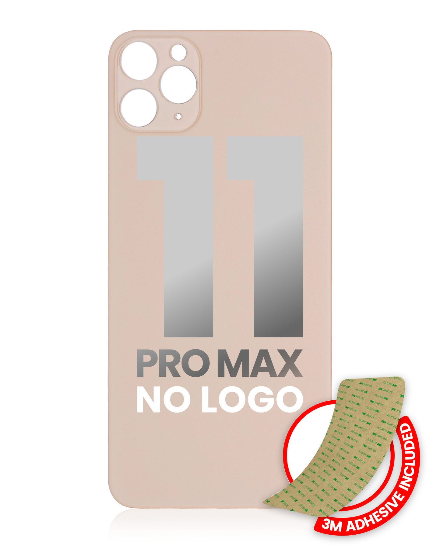 TAPA IPHONE 11 PRO MAX (SIN LOGOTIPO) (ORO)