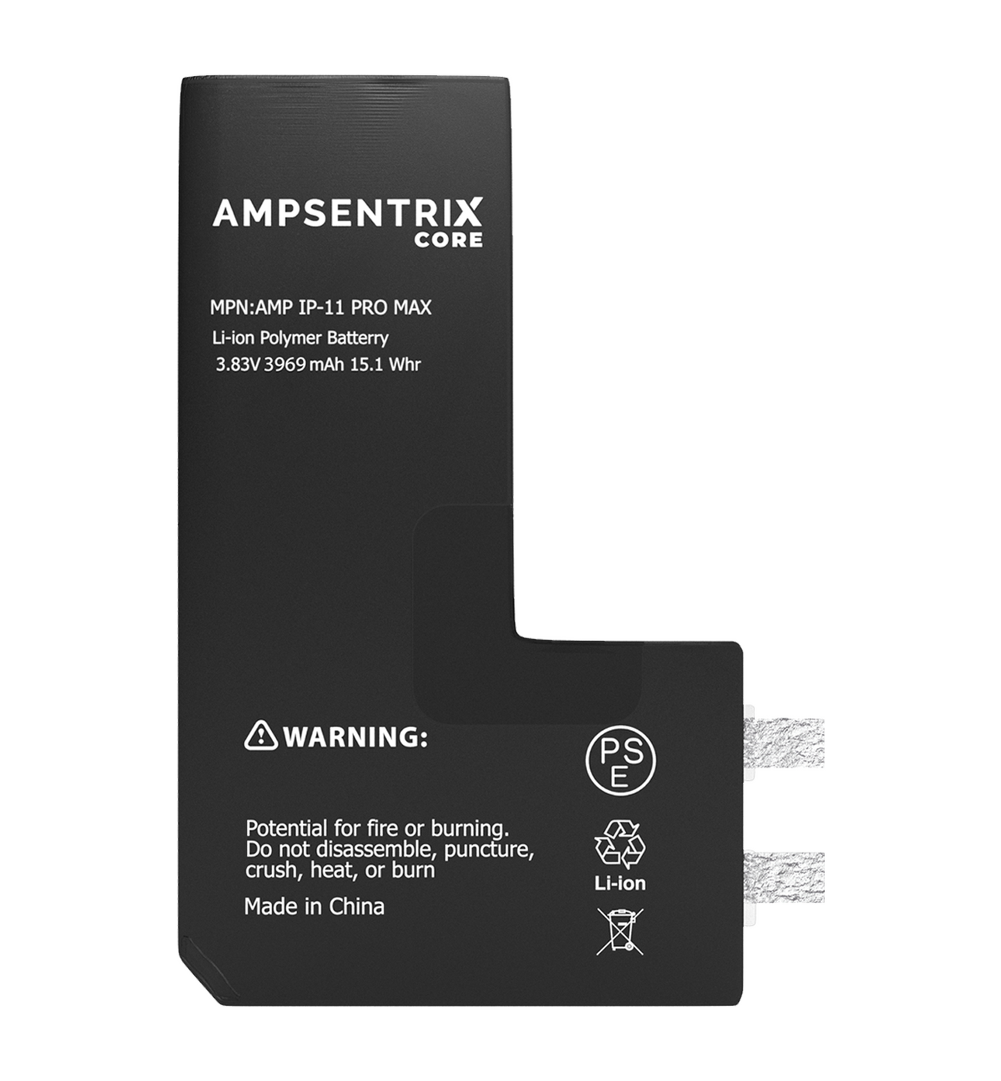 AMPSENTRIX CORE CON TAG  IPHONE 11 PRO MAX (REQUERIDA SOLDADURA PUNTUAL)