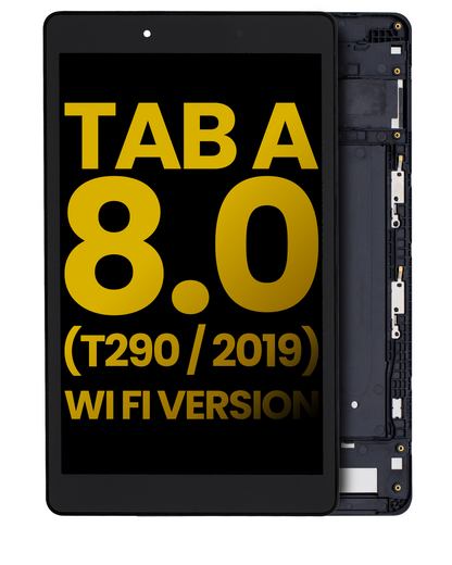 PANTALLA LCD CON MARCOSAMSUNG GALAXY TAB A 8.0 (2019) (T290) (VERSION WIFI) (REFURBISHED) (NEGRO) "