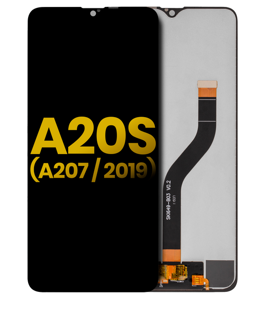 PANTALLA LCD SIN MARCOSAMSUNG GALAXY A20S (A207 / 2019) (REFURBISHED) (TODOS LOS COLORES)