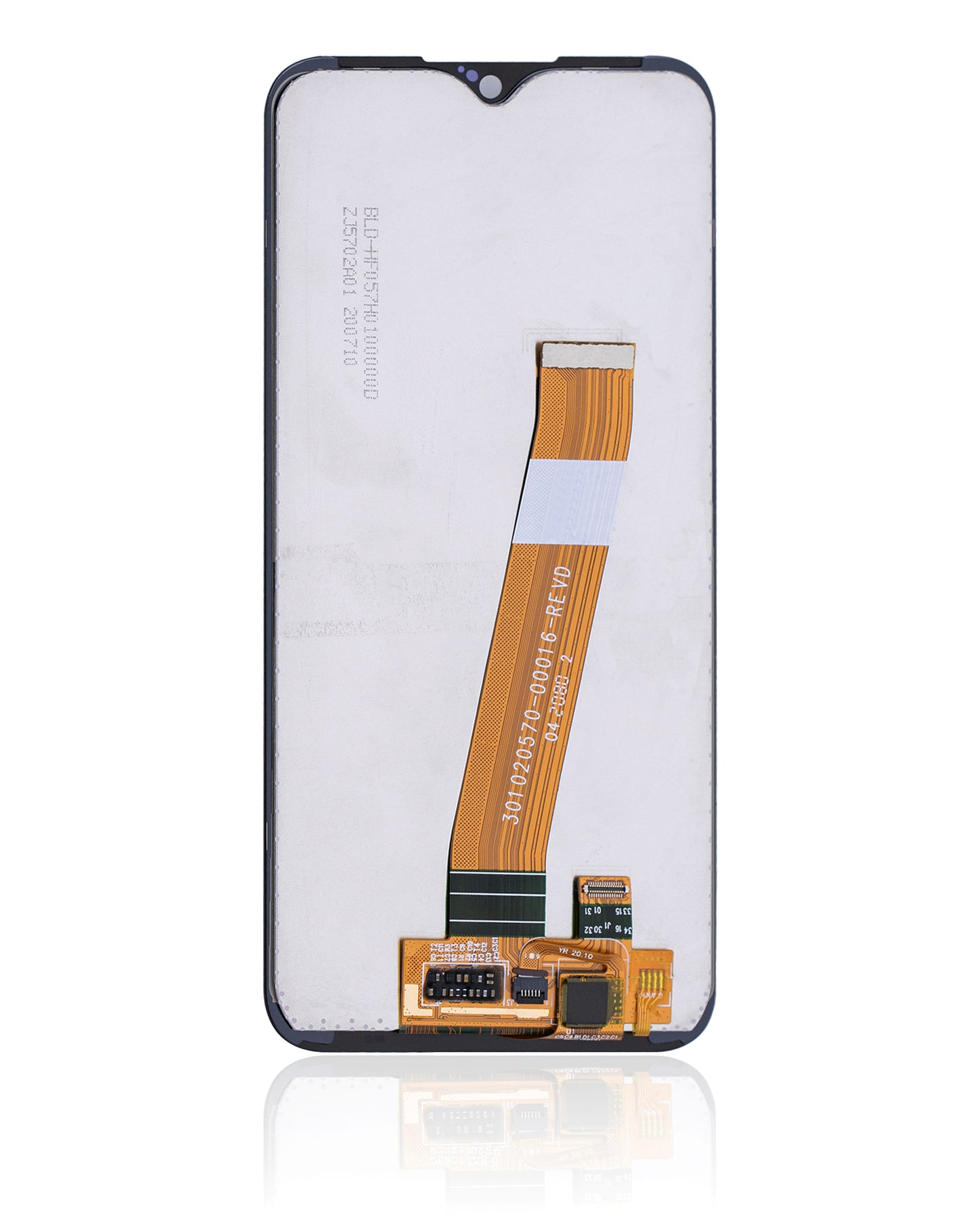 PANTALLA LCD SIN MARCO SAMSUNG GALAXY A01 (MODELO GLOBAL) (MARCO MICRO USB) (REFURBISHED) (TODOS LOS COLORES)