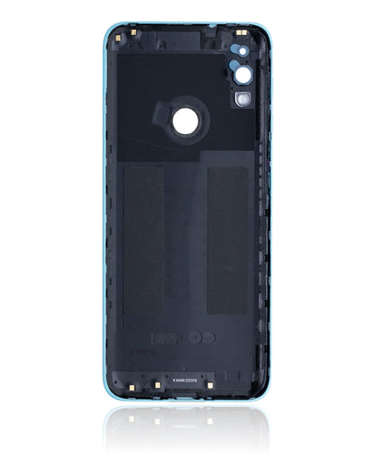 TAPA POSTERIOR  PARA MOTOROLA MOTO E20 (XT2155 / 2021) (AZUL)