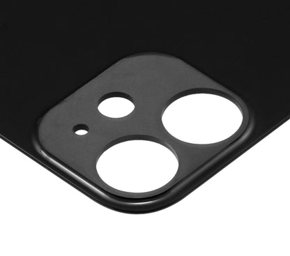 TAPA BATERIA PARA IPHONE 12 MINI (SIN LOGOTIPO) (NEGRO)