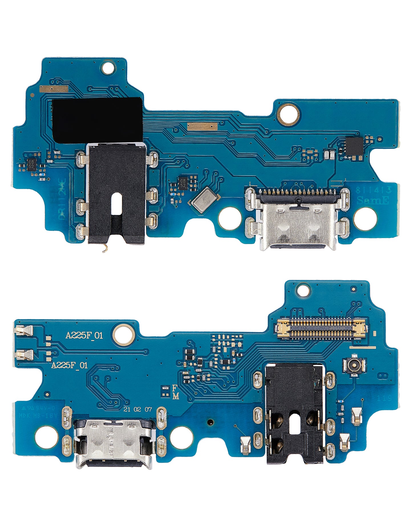 PUERTO DE CARGA CON LA PLACA PCB PARA SAMSUNG GALAXY A22 4G (A225 / 2021) (AFTERMARKET PLUS)