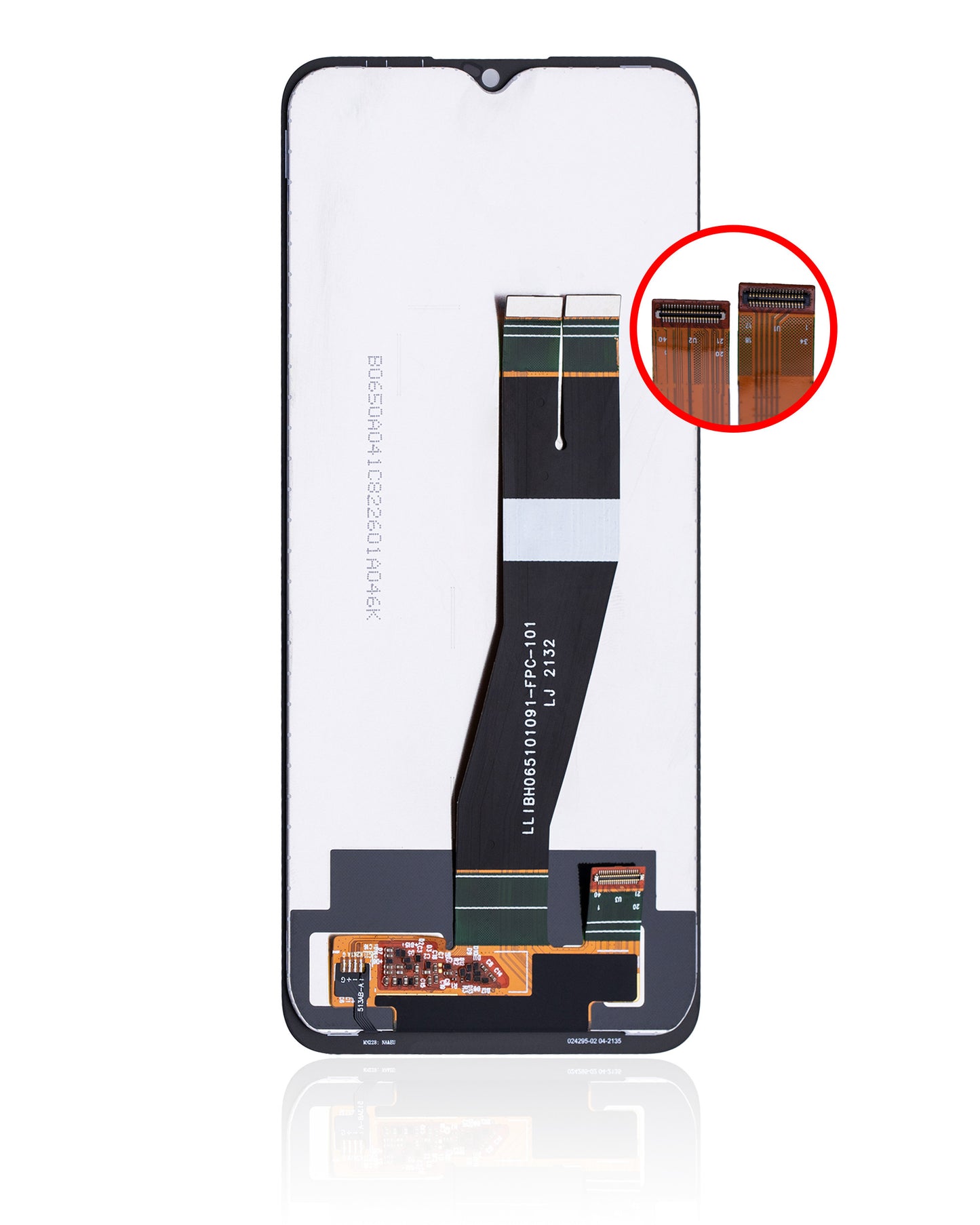 PANTALLA LCD SIN MARCO SAMSUNG GALAXY A03S (A037F / 2021) (DUAL SIM) (MARCO MICRO USB) (REFURBISHED) (TODOS LOS COLORES)