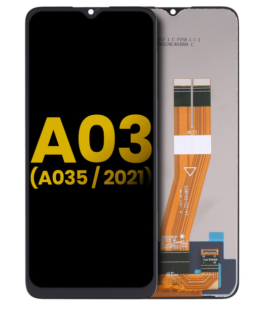 PANTALLA LCD SIN MARCOSAMSUNG GALAXY A03 (A035 / 2021) (REFURBISHED) (TODOS LOS COLORES)