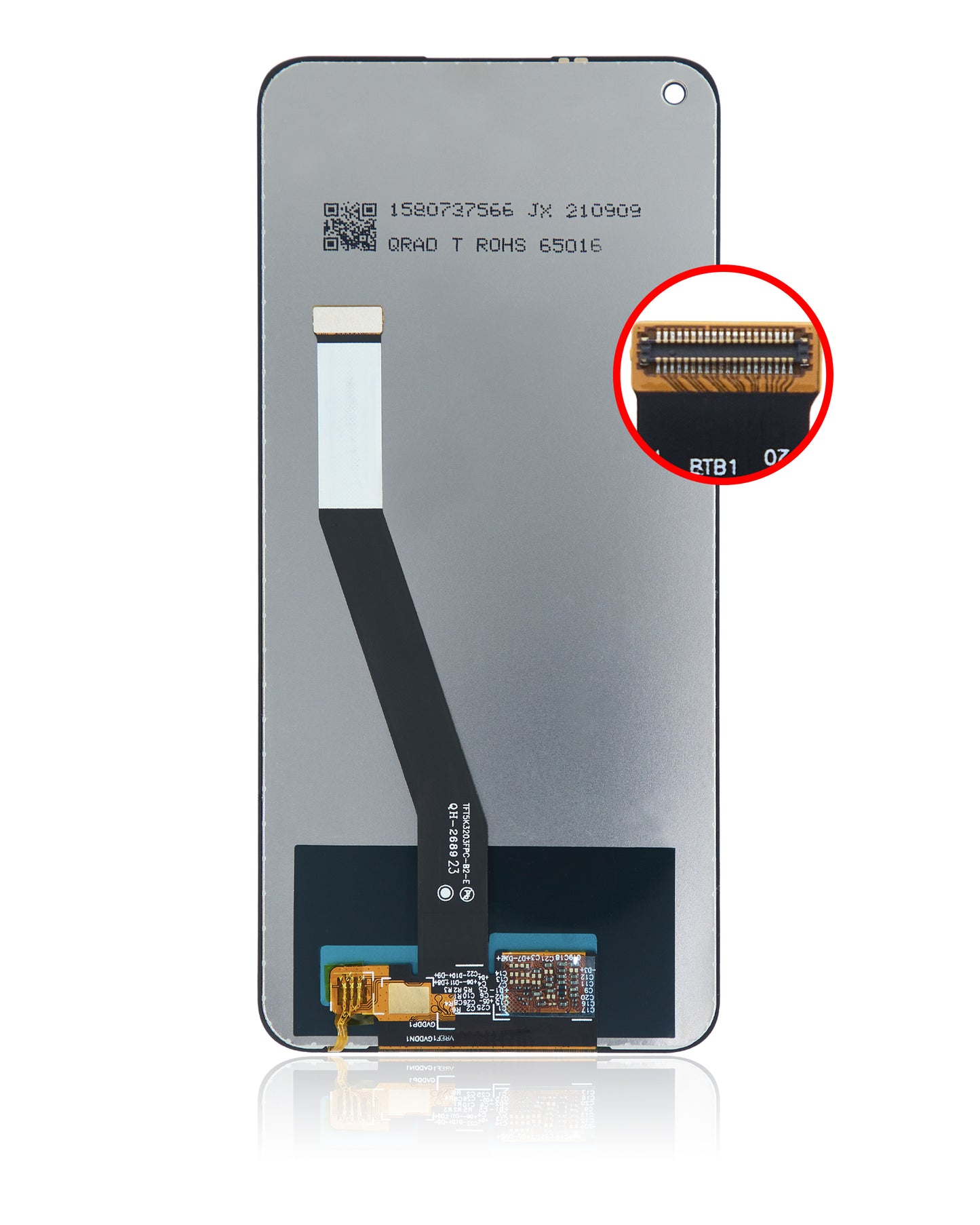 LCD SIN MARCO  PARA XIAOMI REDMI NOTE 9 / REDMI 10X 4G (REACONDICIONADO) (TODOS LOS COLORES)
