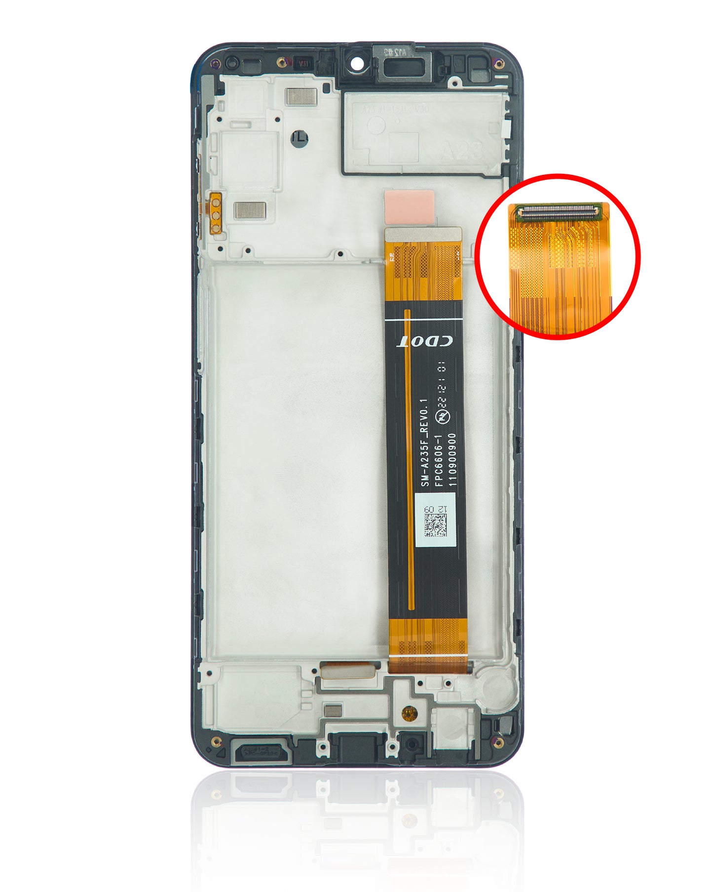 PANTALLA LCD CON MARCOSAMSUNG GALAXY A23 (A235F / 2022) (REFURBISHED) (TODOS LOS COLORES)