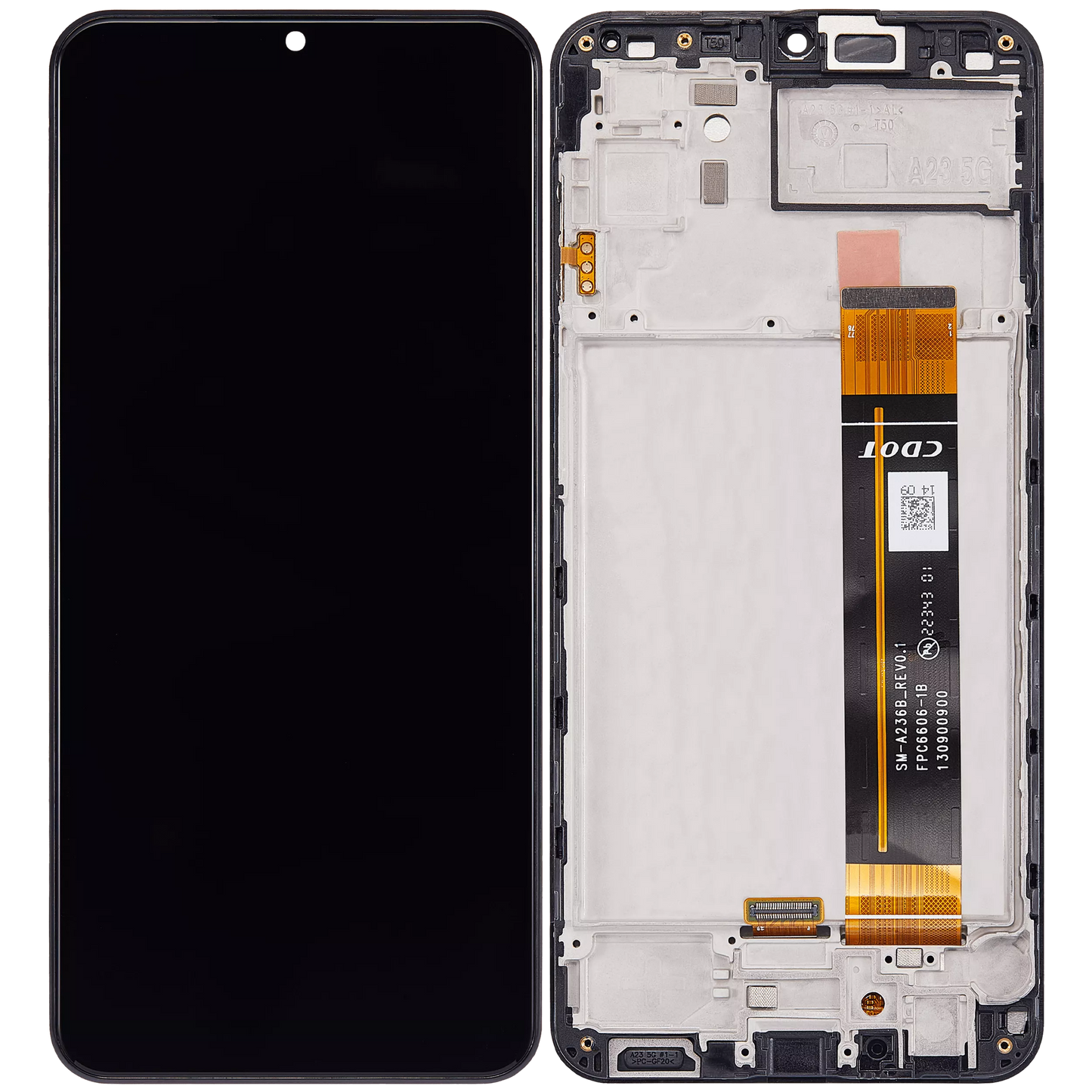 PANTALLA CON MARCO PARA SAMSUNG GALAXY A23 5G (A236 / 2022) (REFURBISHED) (TODOS LOS COLORES)