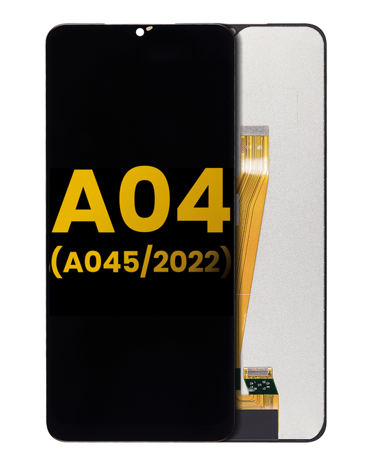 PANTALLA LCD SIN MARCO SAMSUNG GALAXY A04 (A045 / 2022) (REFURBISHED) (TODOS LOS COLORES)