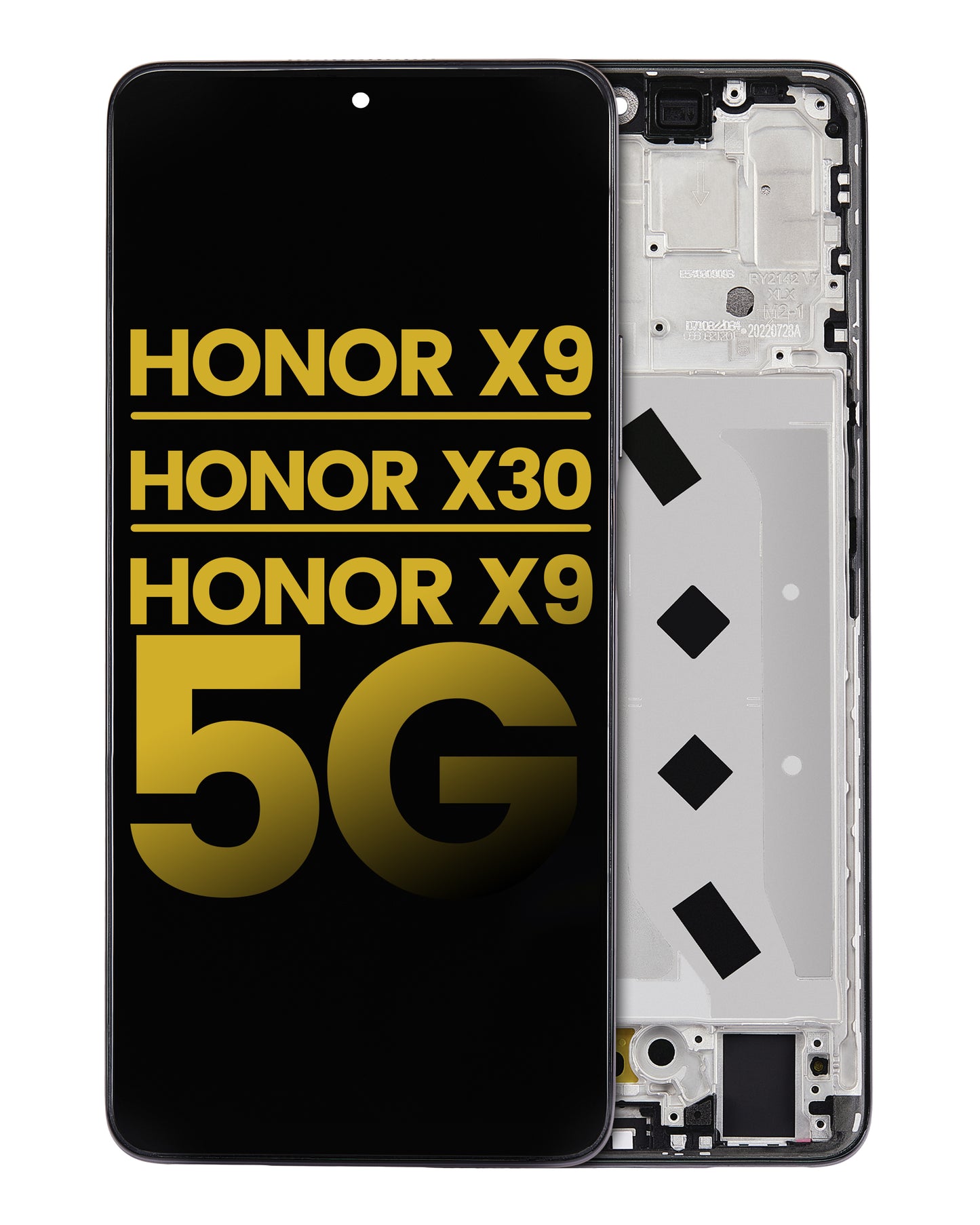 PANTALLA CON MARCO HONOR X9 / HONOR X30 / HONOR X9 5G (RENOVADO) (MIDNIGHT BLACK)