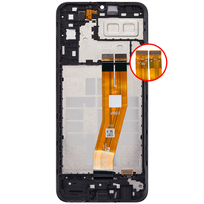 PANTALLA LCD CON MARCO SAMSUNG GALAXY A04E (A042 / 2022) (REFURBISHED) (TODOS LOS COLORES)