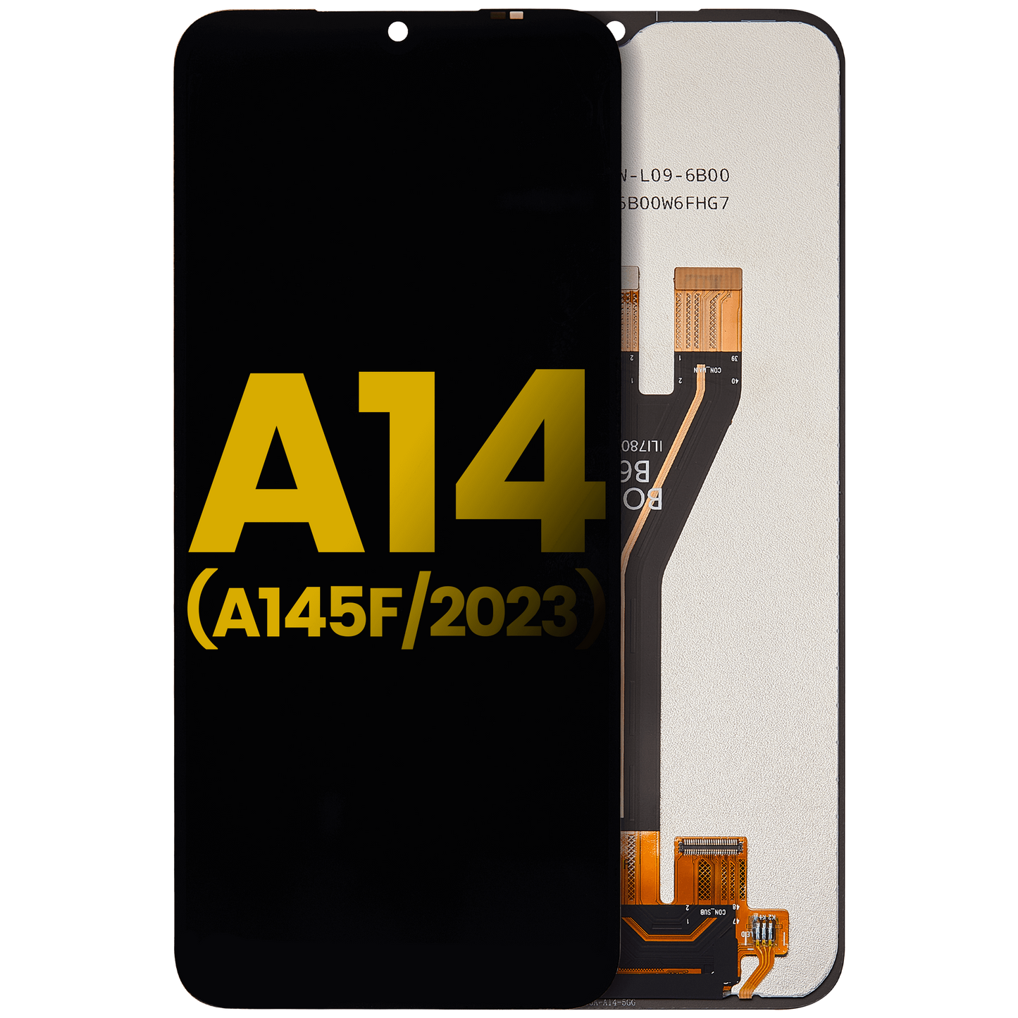 PANTALLA LCD SIN MARCO COMPATIBLE CON SAMSUNG GALAXY A14 4G (A145F / A145M / 2023) / A14 5G (A146B / 2023) (REACONDICIONADO) (TODOS LOS COLORES)