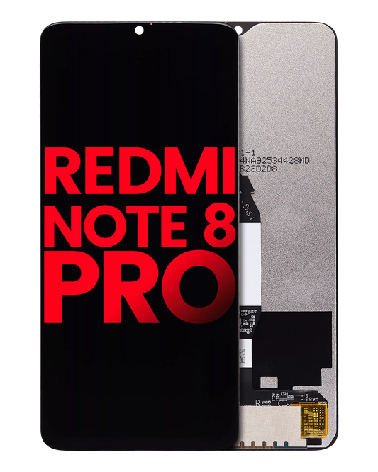 DISPLAY LCD SIN MARCO XIAOMI REDMI NOTE 8 PRO (AFTERMARKET PLUS) (NEGRO)