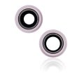 CRISTAL DE CAMARA CON ANILLO IPHONE 13/13 MINI (ROSA) (POSVENTA PLUS)