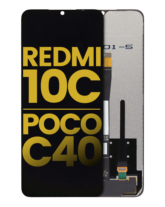 PANTALLA LCD SIN MARCO COMPATIBLE PARA XIAOMI REDMI 10C / XIAOMI POCO C40 (REACONDICIONADO) (TODOS LOS COLORES)