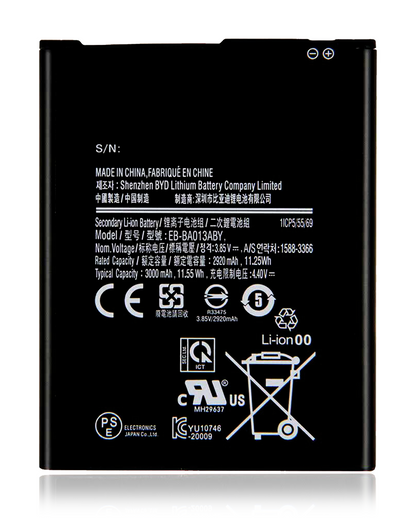 BATERIA SAMSUNG GALAXY A01 CORE (A013 / 2020) (EB-BA013ABY)