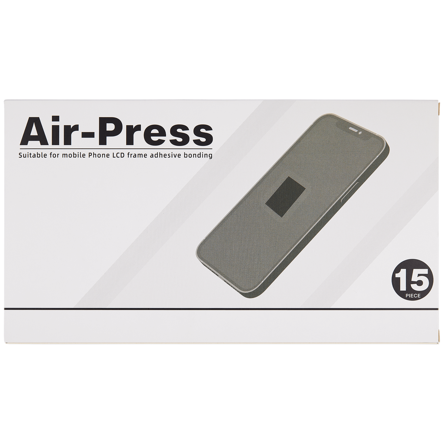 AIR-PRESS UN ENLACE ADHESIVO DE MARCO LCD DE TELƒFONO MîVIL (15 PAQUETE)