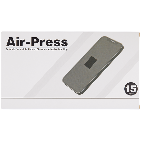 AIR-PRESS UN ENLACE ADHESIVO DE MARCO LCD DE TELƒFONO MîVIL (15 PAQUETE)