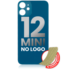 TAPA IPHONE 12 MINI (SIN LOGOTIPO) (AZUL)