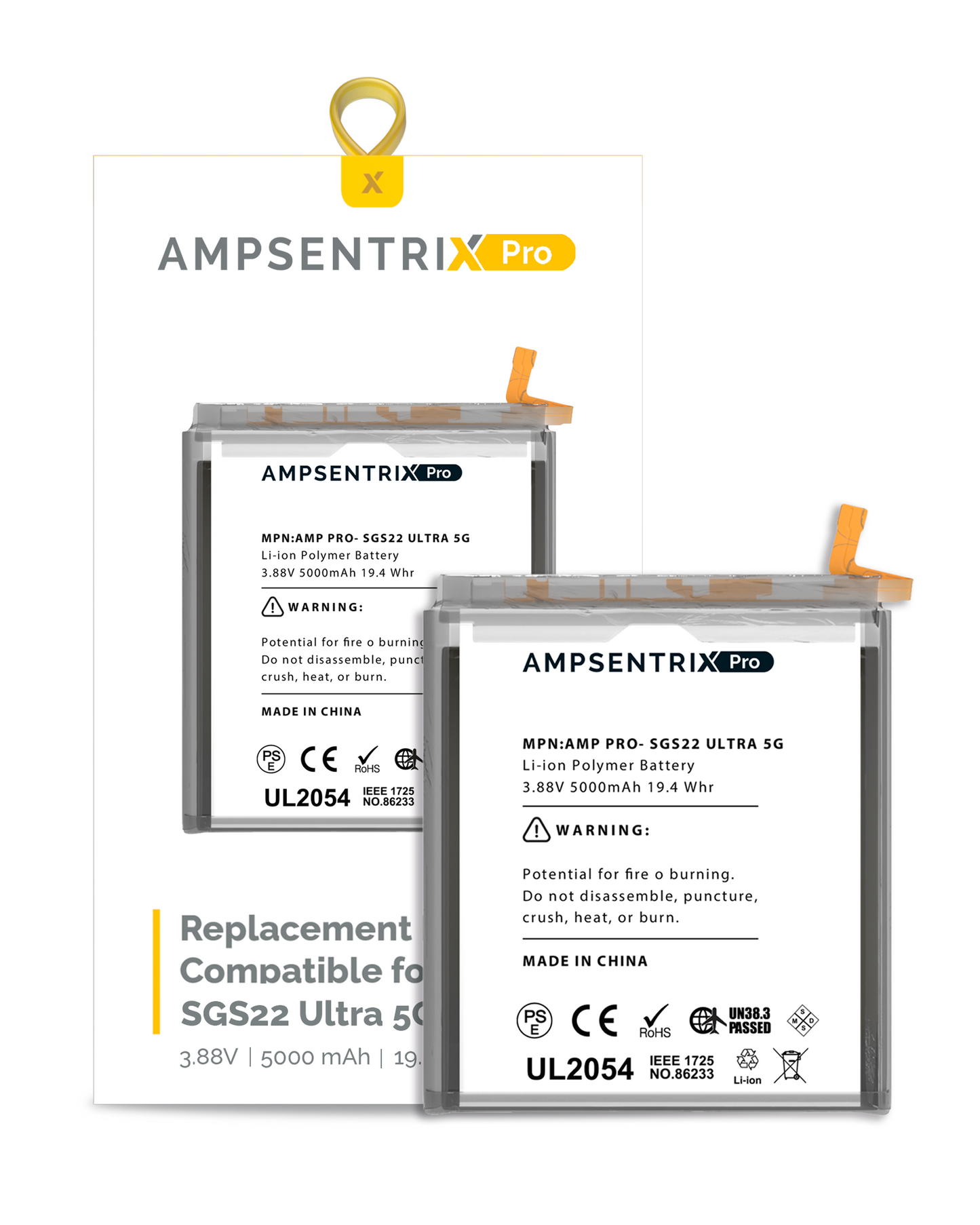 BATERIA SAMSUNG GALAXY S22 ULTRA 5G (AMPSENTRIX PRO)