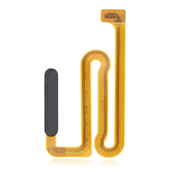 LECTOR DE HUELLAS DACTILARES CON CABLE FLEXIBLE PARA SAMSUNG GALAXY A12 (A125 / 2020) (NEGRO)