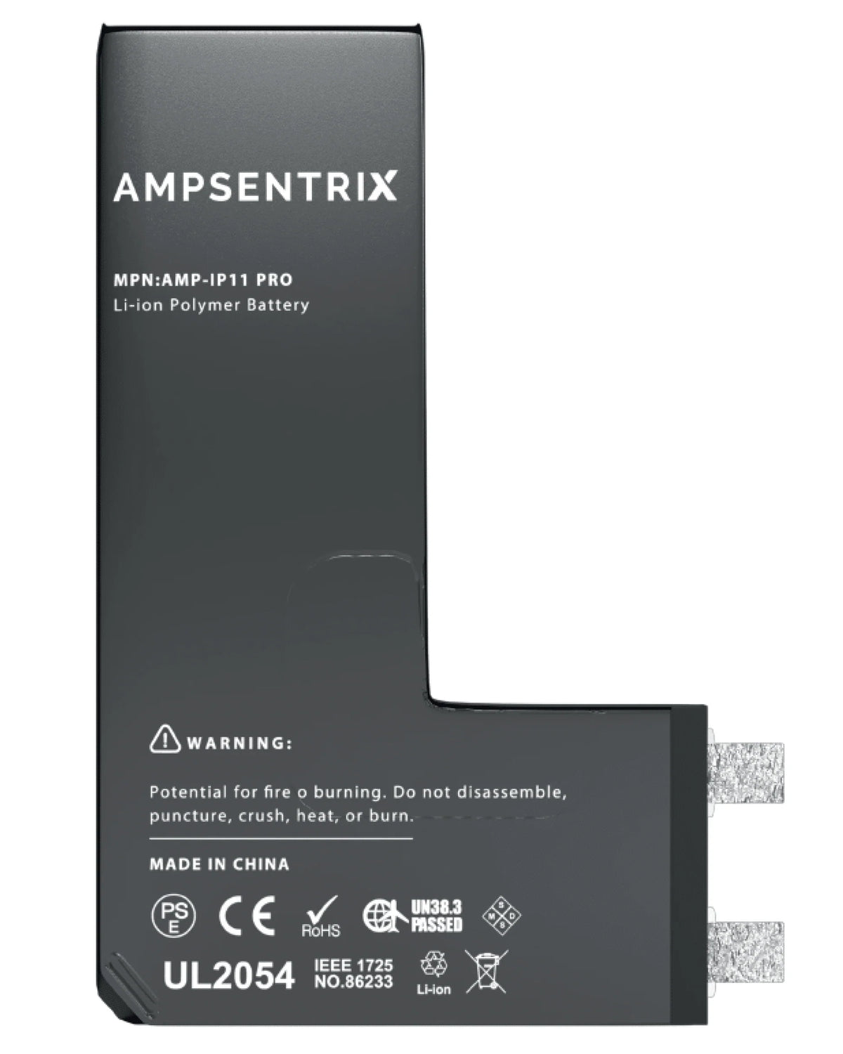 BATERIA 11 PRO AMPSENTRIX AMP CORE (REQUIERE SOLDADURA)