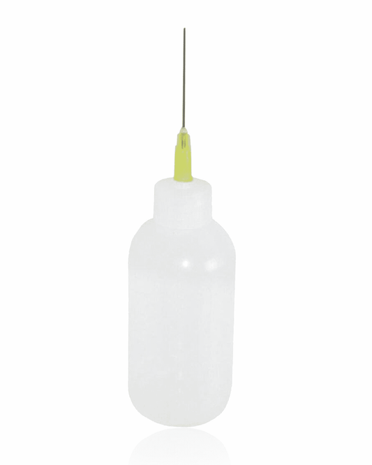 DISPENSADOR DE ALCOHOL CON JERINGA
