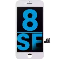PANTALLA LCD CON BLINDAJE IPHONE 8 / SE (2020 /2022) (POSVENTA) (BLANCO)