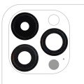 CRISTAL DE CAMARA CON ANILLO IPHONE 14 PRO / 14 PRO MAX (SPACE BLACK) (SET DE 3 PIEZAS) (AFTERMARKET PLUS)