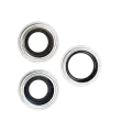CRISTAL DE CAMARA CON ANILLO IPHONE 12 PRO (AFTERMARKET PLUS) (SILVER)