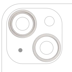 ANILLO PARA CAMARA IPHONE 14 /14 PLUS (LUZ DE ESTRELLA) (SET DE 2 PIEZAS)