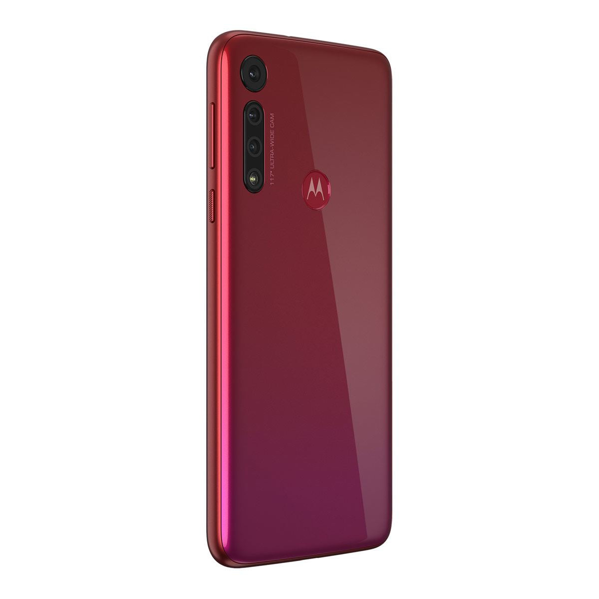 TAPA POSTERIOR  PARA MOTOROLA MOTO G8 PLAY (XT2015 / 2019) (MAGENTA RED)