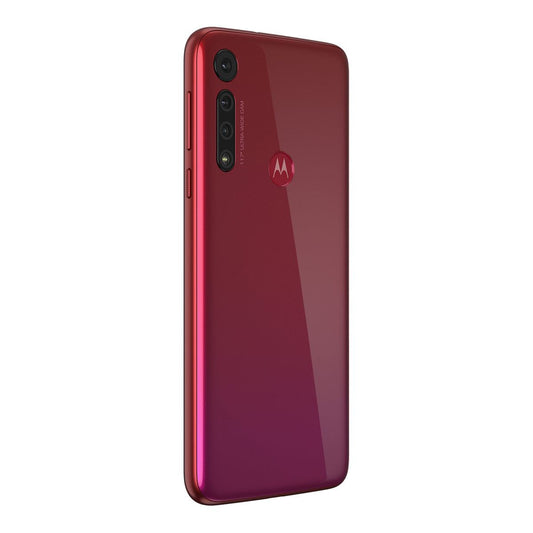 TAPA POSTERIOR  PARA MOTOROLA MOTO G8 PLAY (XT2015 / 2019) (MAGENTA RED)