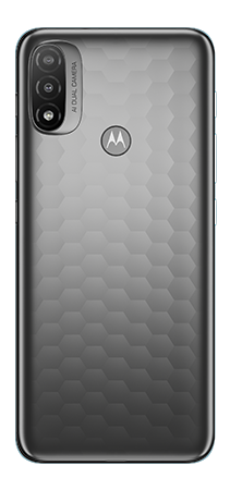 TAPA POSTERIOR  PARA MOTOROLA MOTO E20 (XT2155 / 2021) (GRIS)