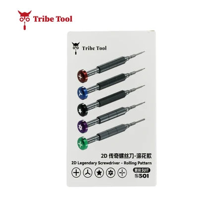 TRIBE TOOL JUEGO DE DESARMADORES S501 2D, 5 NE 1
