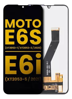 PANTALLA LCD SIN MARCO MOTOROLA MOTO E6S (XT2053-1 / XT2053-2 / 2020) / E6I (XT2053-5 / 2021) (REFURBISHED) (TODOS LOS COLORES)