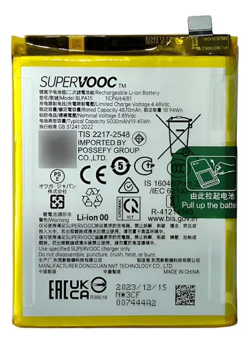 BATERIA OPPO RENO 11 5G