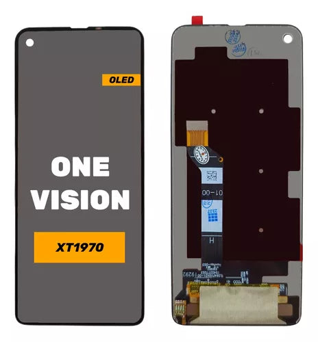 PANTALLA CON MARCO MOTOROLA ONE VISION (XT1970 / 2019) (REFURBISHED) (GRADIENTE DE BRONCE)