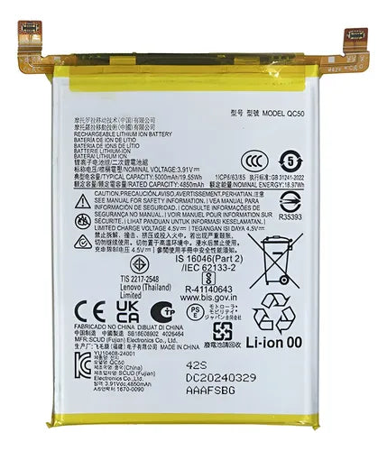 BATERIA MOTO EDGE 50 FUISON