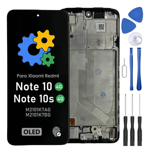 DISPLAY XIAOMI REDMI NOTE 10/10S OLED CON MARCO